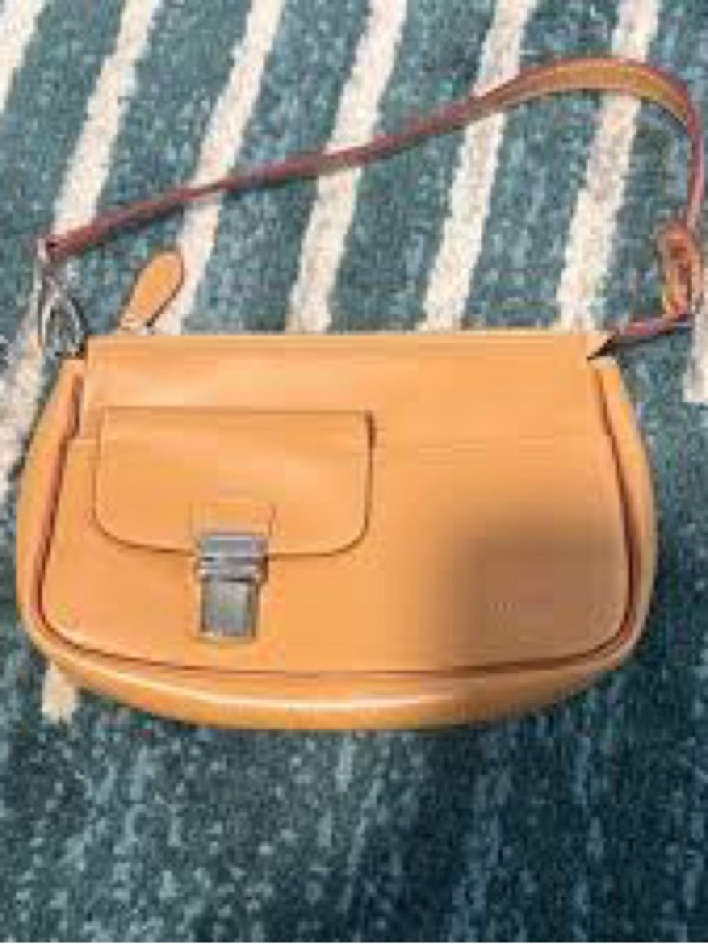 Lodis ~ Perfect Leather Saddle Wristlet in Tan - Picture 1 of 7